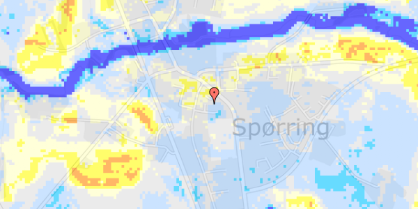 Ekstrem regn på Spørringgård 11