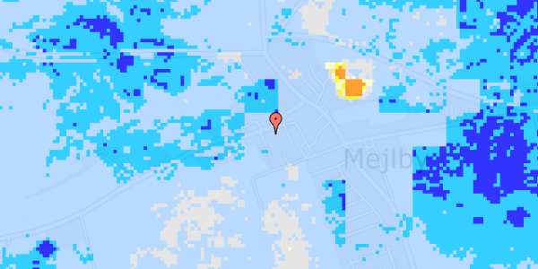 Ekstrem regn på Spørringvej 9