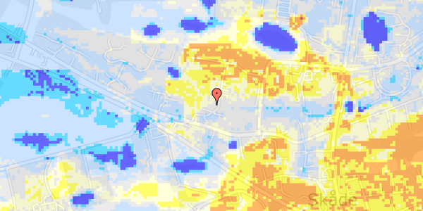 Ekstrem regn på Stennehøj Allé 71, st. 