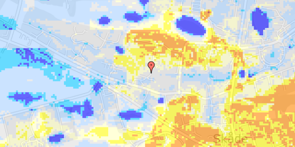 Ekstrem regn på Stennehøj Allé 75, 1. 