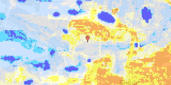 Ekstrem regn på Stennehøj Allé 96, st. 