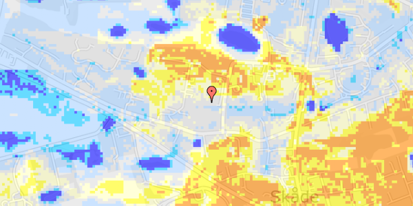 Ekstrem regn på Stennehøj Allé 120, 1. 