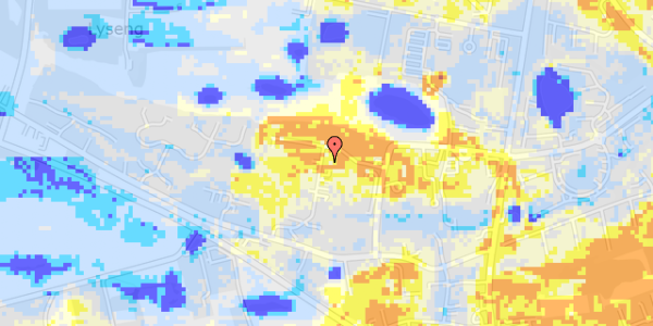 Ekstrem regn på Stennehøj Allé 166, st. 