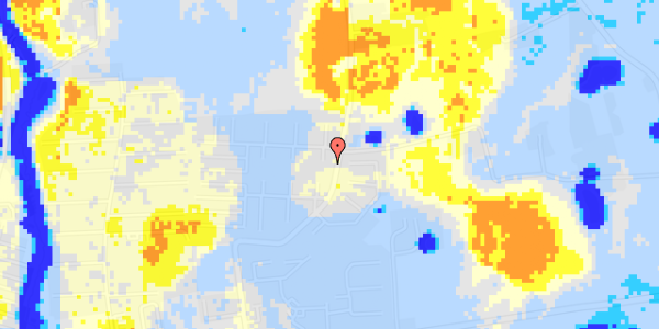 Ekstrem regn på Stenrosevej 3