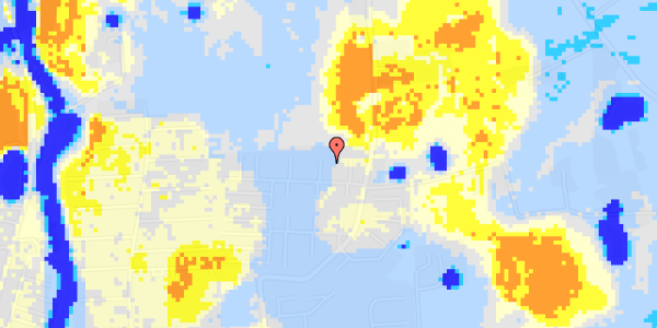 Ekstrem regn på Stenrosevej 16