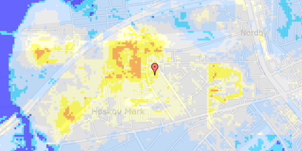 Ekstrem regn på Stensagervej 38