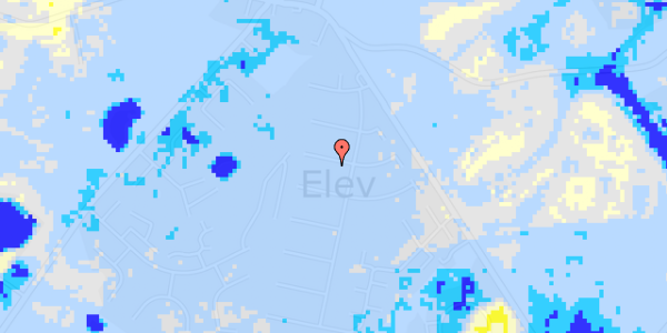 Ekstrem regn på Stokbrovej 40