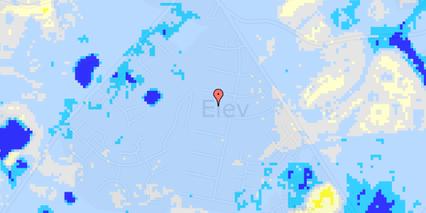 Ekstrem regn på Stokbrovej 48