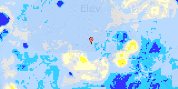 Ekstrem regn på Stokbrovej 85