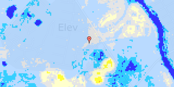 Ekstrem regn på Stokbrovej 117