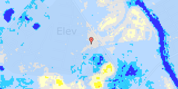 Ekstrem regn på Stokbrovej 129