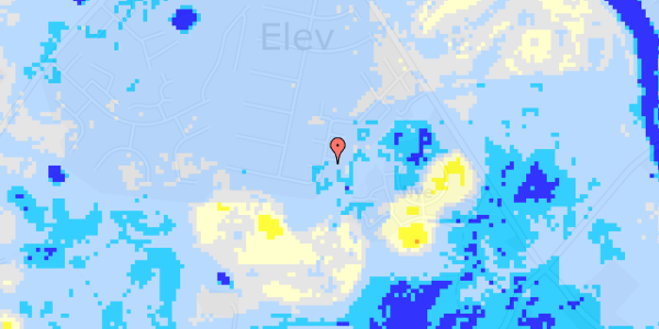 Ekstrem regn på Stokbrovej 156