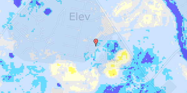 Ekstrem regn på Stokbrovej 166