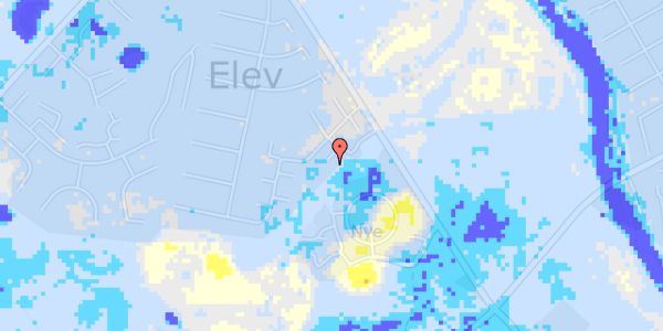 Ekstrem regn på Stokbrovej 174