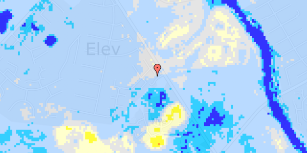 Ekstrem regn på Stokbrovej 184