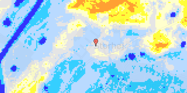 Ekstrem regn på Storhøjvej 18