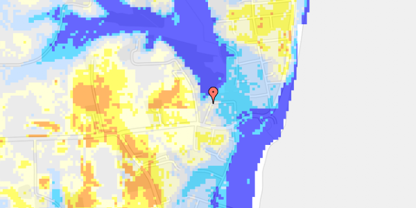 Ekstrem regn på Strandlodsvej 18