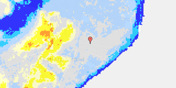 Ekstrem regn på Strandtoften 7