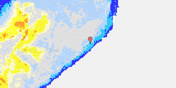 Ekstrem regn på Strandtoften 54