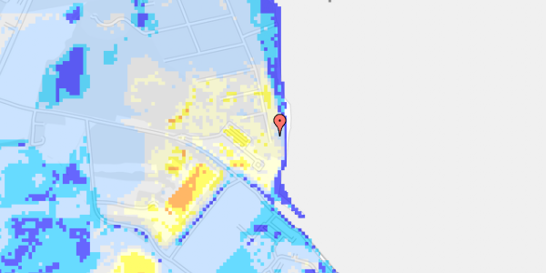 Ekstrem regn på Studstrup Strandvej 41