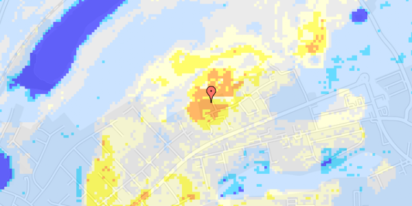 Ekstrem regn på Søhøjen 78