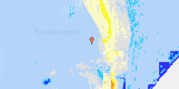 Ekstrem regn på Tammerisvej 20