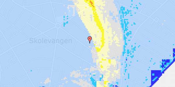 Ekstrem regn på Tammerisvej 24