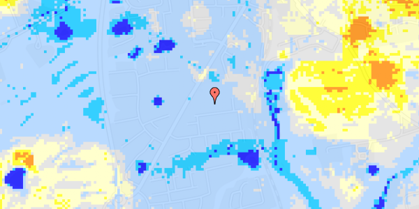 Ekstrem regn på Teglvangen 19