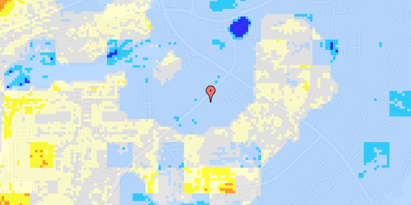 Ekstrem regn på Tilst Skolevej 13