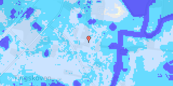 Ekstrem regn på Tingskovvej 74