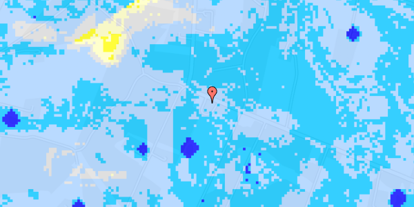 Ekstrem regn på Tisetvej 46