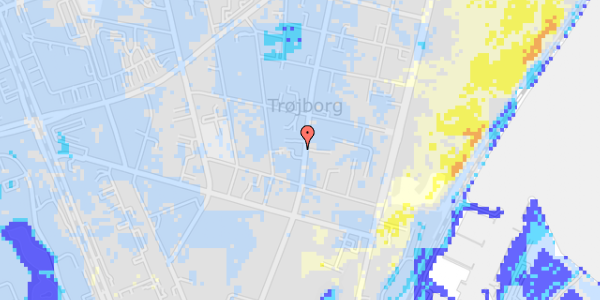 Ekstrem regn på Tordenskjoldsgade 27, 4. th