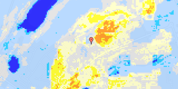 Ekstrem regn på Tornballevej 14, st. th