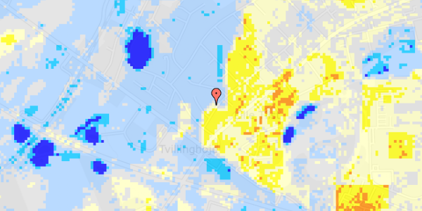 Ekstrem regn på Tornballevej 38