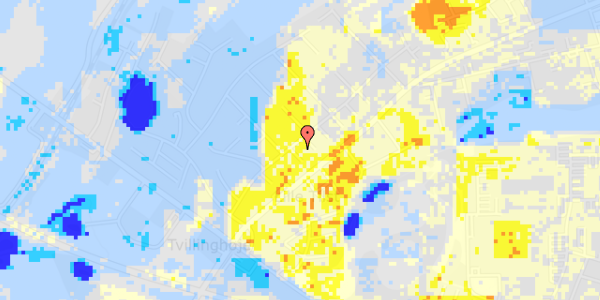 Ekstrem regn på Tornballevej 95