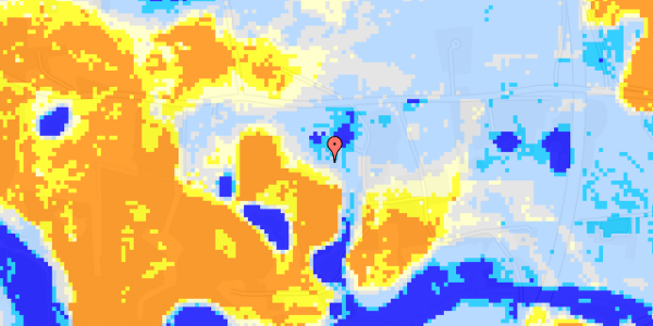 Ekstrem regn på Torshøjvej 87