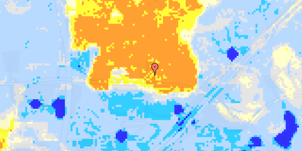 Ekstrem regn på Torshøjvej 220