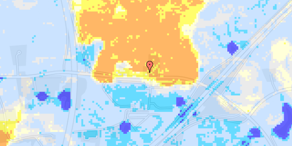 Ekstrem regn på Torshøjvej 226