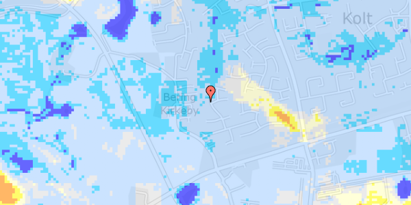 Ekstrem regn på Torshøjvænget 140