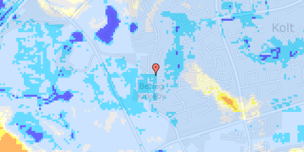 Ekstrem regn på Torshøjvænget 184