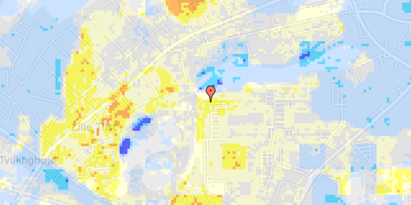 Ekstrem regn på Torstilgårdsvej 90, 2. th