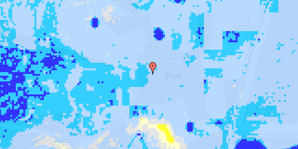 Ekstrem regn på True Byvej 13