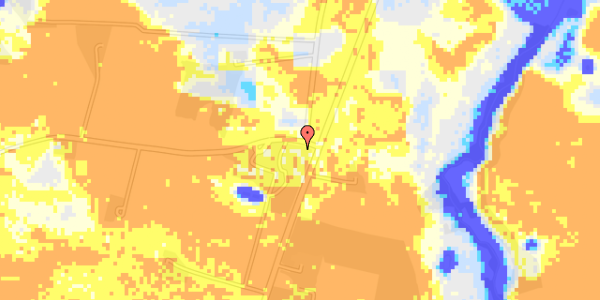 Ekstrem regn på Tåstrupvej 86