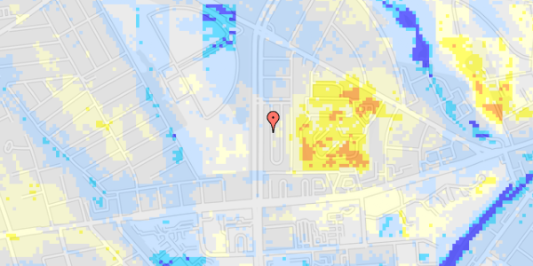 Ekstrem regn på Vestre Ringgade 60, 2. th