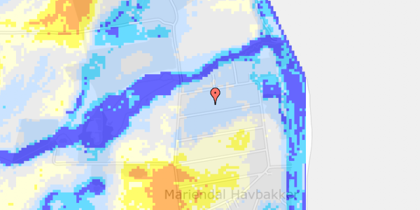 Ekstrem regn på Vibevænget 18