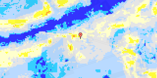 Ekstrem regn på Viborgvej 773