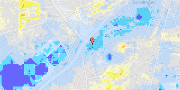 Ekstrem regn på Viby Torv 4, 1. tv