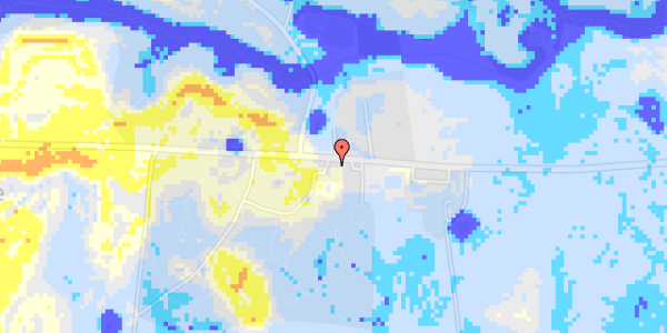 Ekstrem regn på Vosnæsvej 16