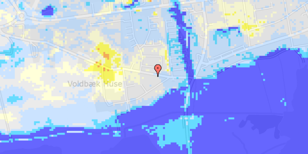 Ekstrem regn på Ørvadsvej 11