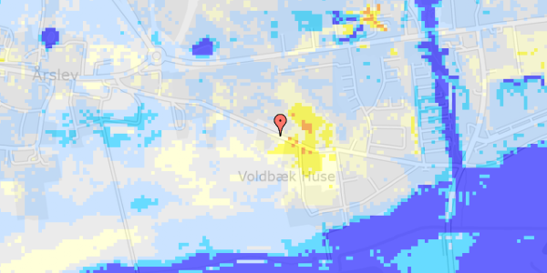 Ekstrem regn på Ørvadsvej 27